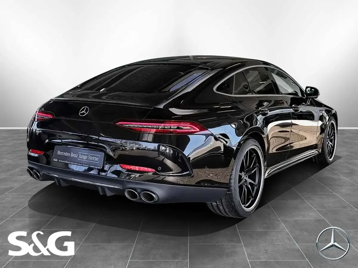 Gebraucht Mercedes AMG GT 43 AMG 367 PS (269 kW) 2021 Metalliclack obsidianschwarz Coupé