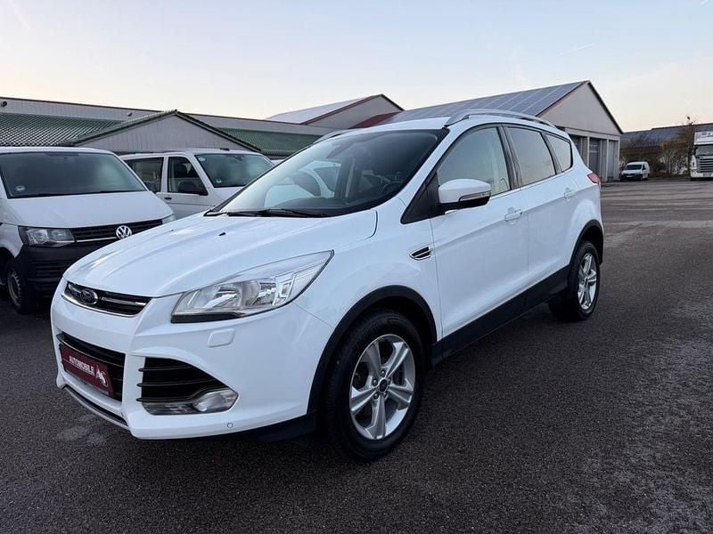 Weiß Gebraucht 2014 Ford Kuga Titanium SUV | 8.590 € (Superpreis) - Bild 1/4