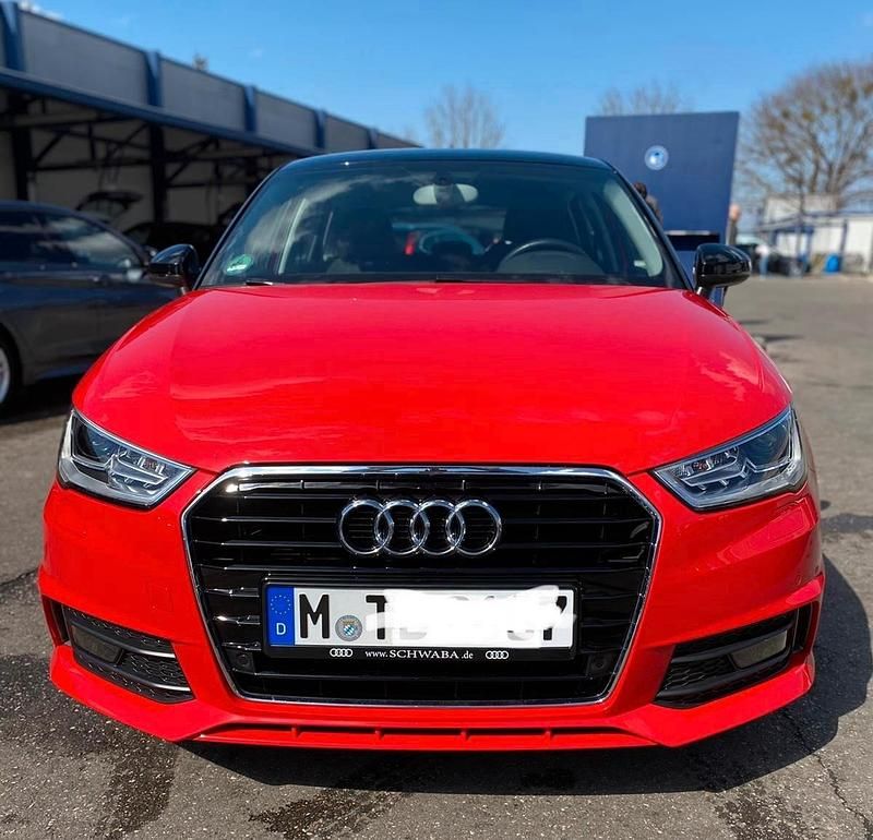Rot Gebraucht 2017 Audi A1 Sportback S-Line Kleinwagen | 13.500 € - Bild 1/4