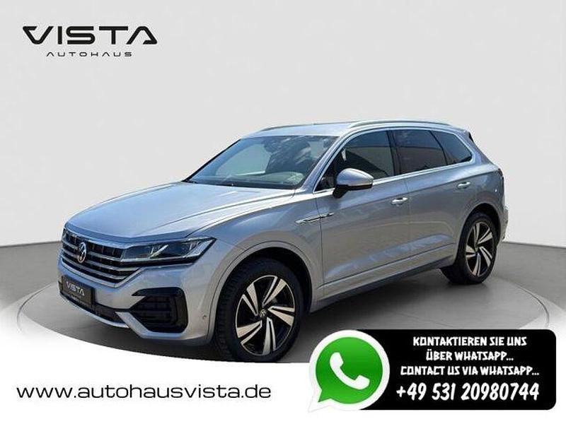 Silber Gebraucht 2021 VW Touareg R-line SUV | 34.600 € (Fairer Preis) - Bild 1/4