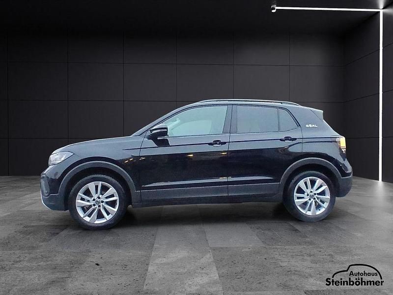 Gebraucht VW T-Cross Goal 95 PS (69 kW) 2025 Deep black perleffekt (schwarz) SUV