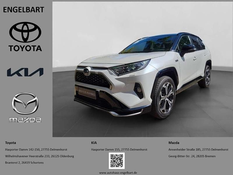 Weiß Gebraucht 2021 Toyota RAV4 Hybrid Style SUV | 37.950 € (Fairer Preis) - Bild 1/4