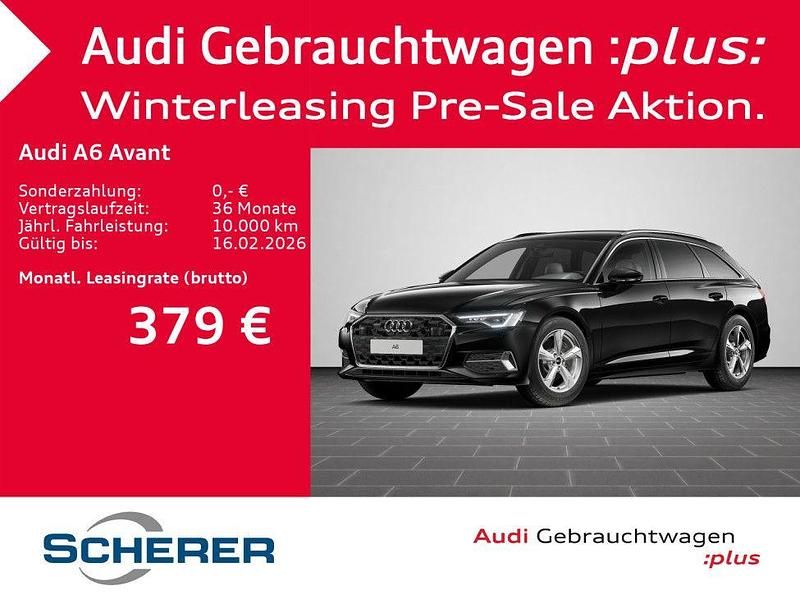 Mythosschwarz metallic Gebraucht 2025 Audi A6 Advanced Plus Kombi | 48.490 € (Guter Preis) - Bild 1/2