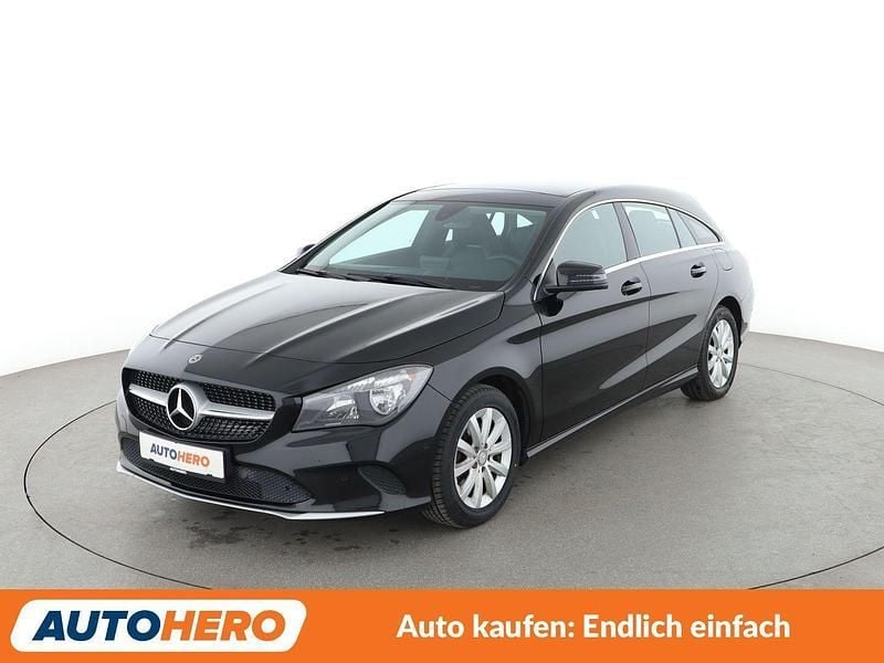 Schwarz Gebraucht 2017 Mercedes CLA180 Shooting Brake Kombi | 15.650 € (Fairer Preis) - Bild 1/3
