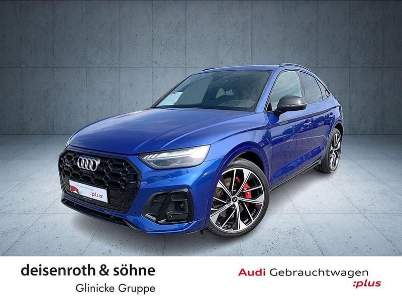 Blau Gebraucht 2022 Audi SQ5 Sportback Sport SUV | 54.970 € (Fairer Preis) - Bild 1/4