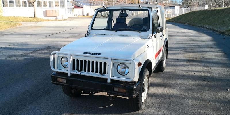 Second-hand Suzuki Samurai 44 CP (32 kW) 1982 Alb SUV