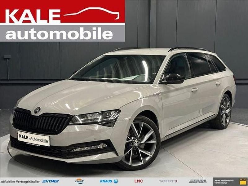 Gebraucht Skoda Superb SportLine 200 PS (147 kW) 2024 Steelgrau Kombi