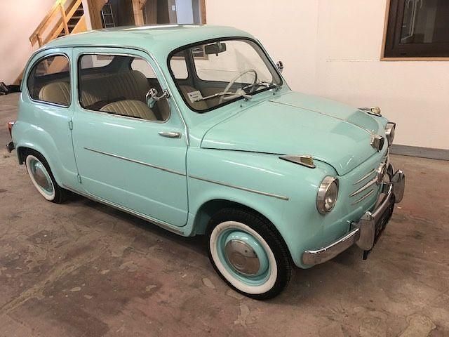 Blau Gebraucht 1959 Fiat 750 Kleinwagen | 14.990 € - Bild 1/4