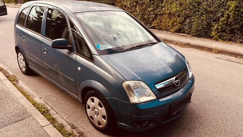 Blau Gebraucht 2007 Opel Meriva Van / Kleinbus | 350 € (Superpreis) - Bild 1/4