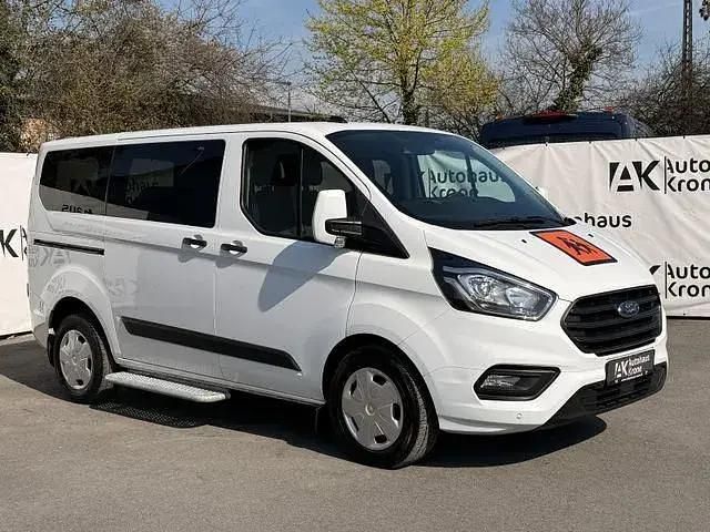 Second-hand Ford Transit Custom 105 CP (77 kW) 2020 Alb Monovolum
