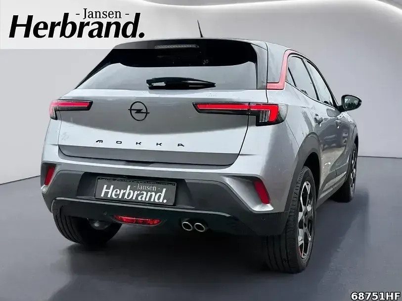 Gebraucht Opel Mokka GS Line 131 PS (96 kW) 2022 Kontrast grau/quarz silber SUV