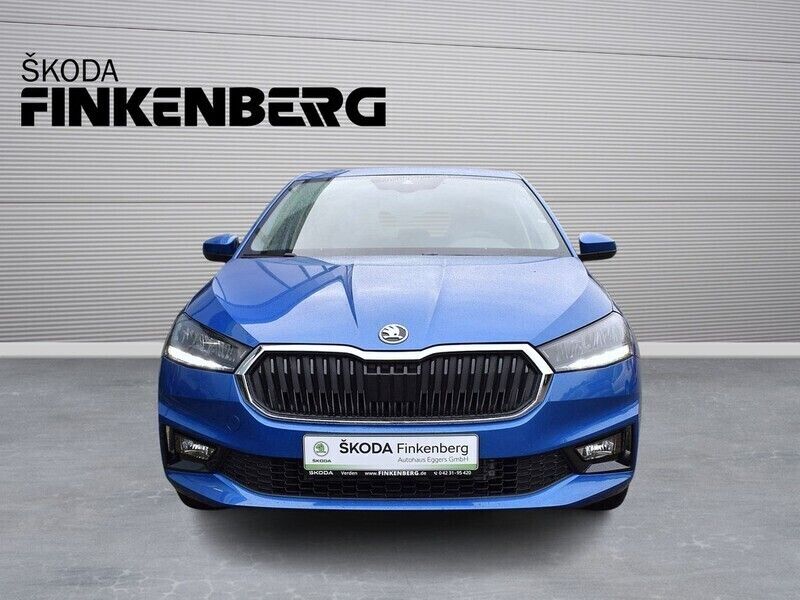 Gebraucht Skoda Fabia Selection 80 PS (58 kW) 2024 Blau Kleinwagen