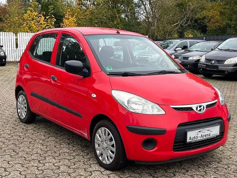 Rot Gebraucht 2009 Hyundai i10 Edition+ Kleinwagen | 1.200 € (Superpreis) - Bild 1/4