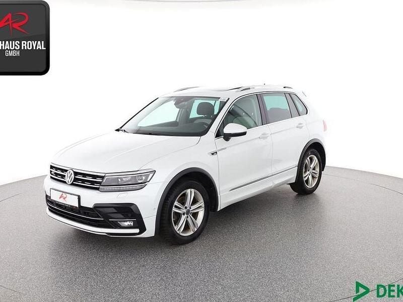 Weiß Gebraucht 2018 VW Tiguan R-line SUV | 25.780 € (Guter Preis) - Bild 1/4