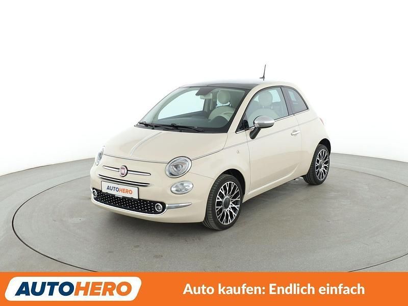 Beige Gebraucht 2018 Fiat 500 Collezione Kleinwagen | 10.440 € (Fairer Preis) - Bild 1/3