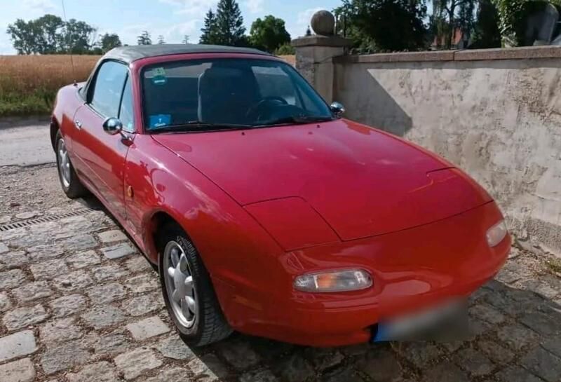 Rot Gebraucht 1992 Mazda MX5 Cabrio | 9.200 € - Bild 1/4