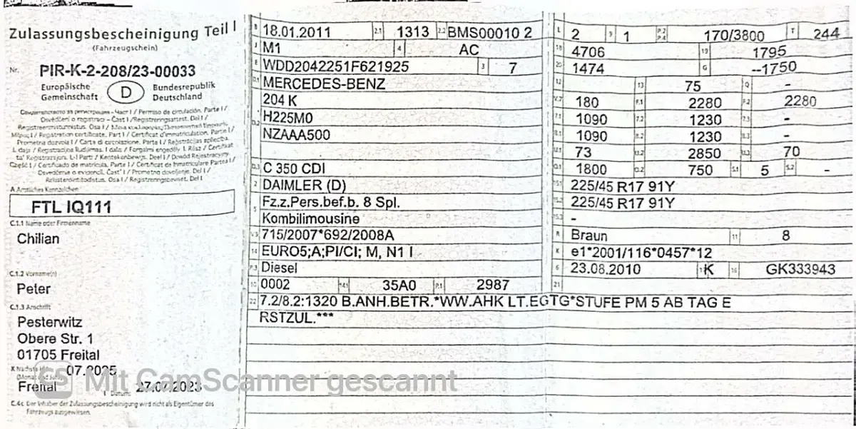 Gebraucht Mercedes C350 231 PS (169 kW) 2010 Kombi