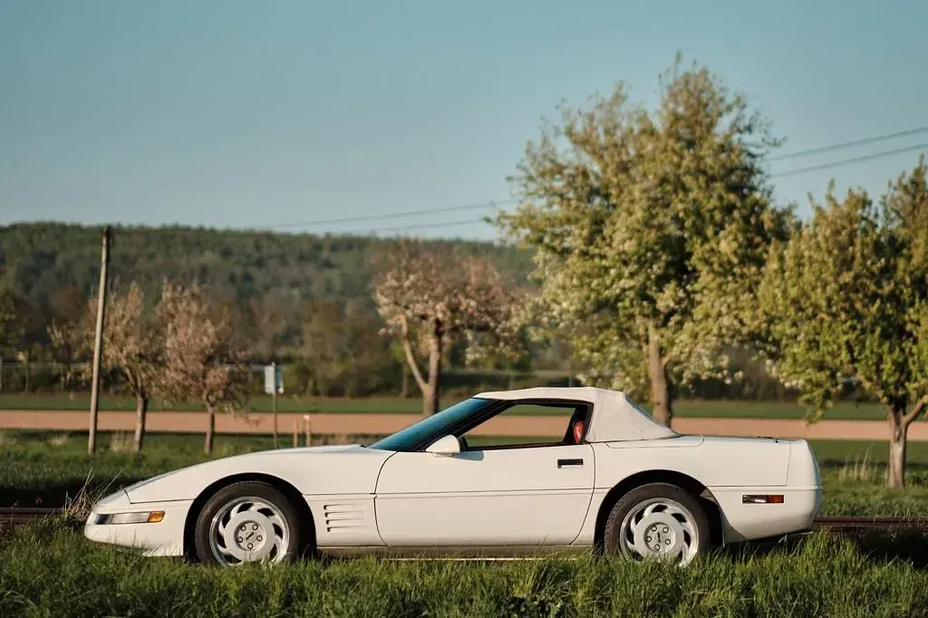 Gebraucht Corvette C4 252 PS (185 kW) 1991 Weiß Cabrio