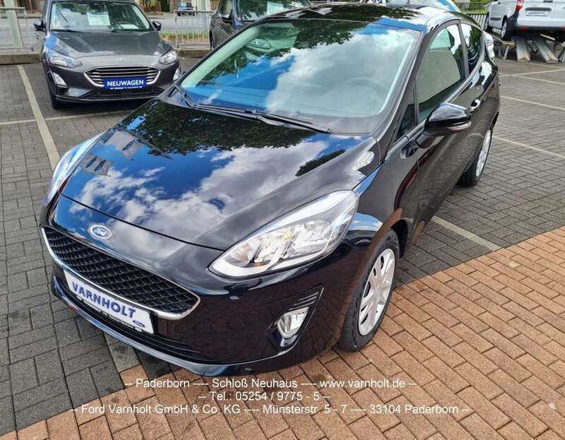 Obsidianschwarz metallic Gebraucht 2021 Ford Fiesta Cool & Connect Kleinwagen | 13.780 € (Fairer Preis) - Bild 1/4