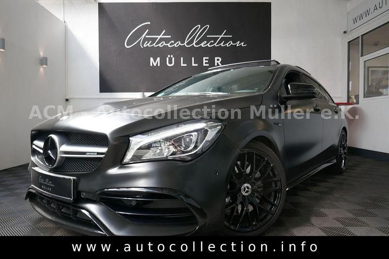 Schwarz Gebraucht 2018 Mercedes CLA45 AMG Shooting Brake AMG Kombi | 29.497 € (Fairer Preis) - Bild 1/4