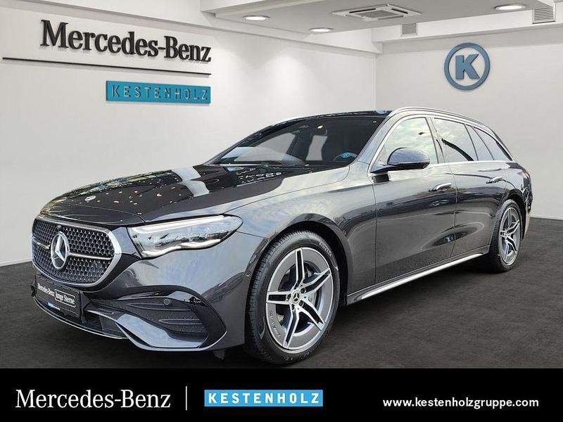 Grau Gebraucht 2024 Mercedes E220 AMG Limousine | 53.980 € - Bild 1/4