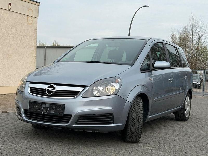 Gebraucht Opel Zafira Edition+ 101 PS (74 kW) 2006 Silber Van / Kleinbus