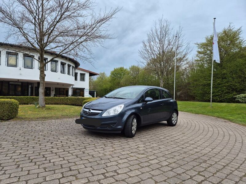 Blau Gebraucht 2009 Opel Corsa Limousine | 3.700 € (Fairer Preis) - Bild 1/4