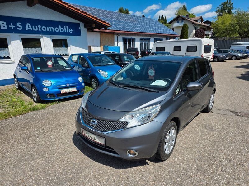 Grau Gebraucht 2013 Nissan Note Acenta Van / Kleinbus | 7.499 € (Etwas zu teuer) - Bild 1/3