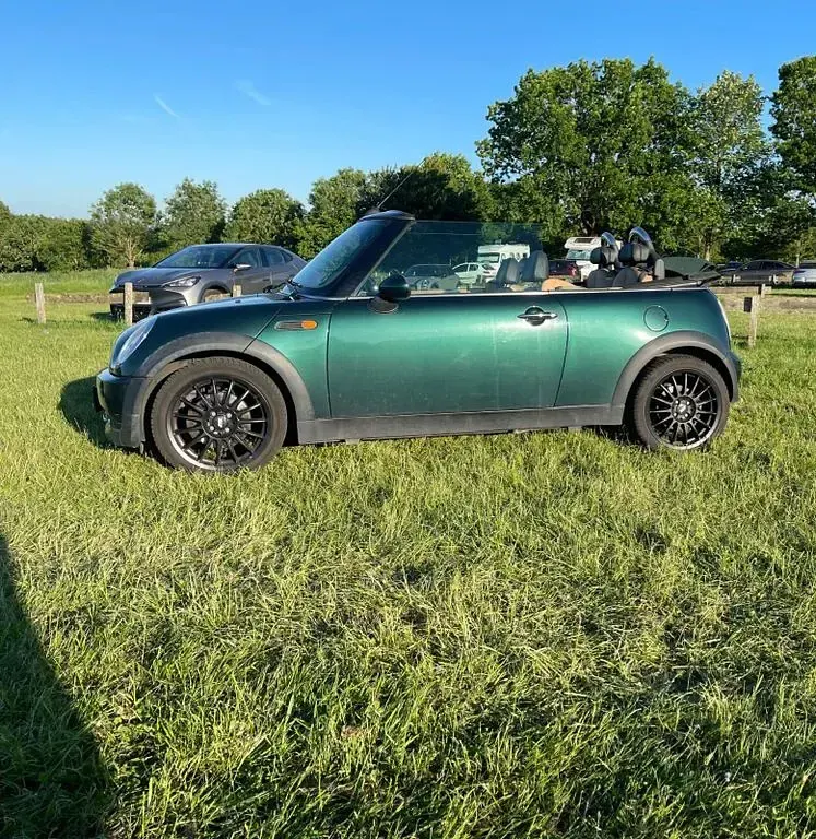Gebraucht Mini Cooper Cabriolet 116 PS (85 kW) 2004 Grün Cabrio