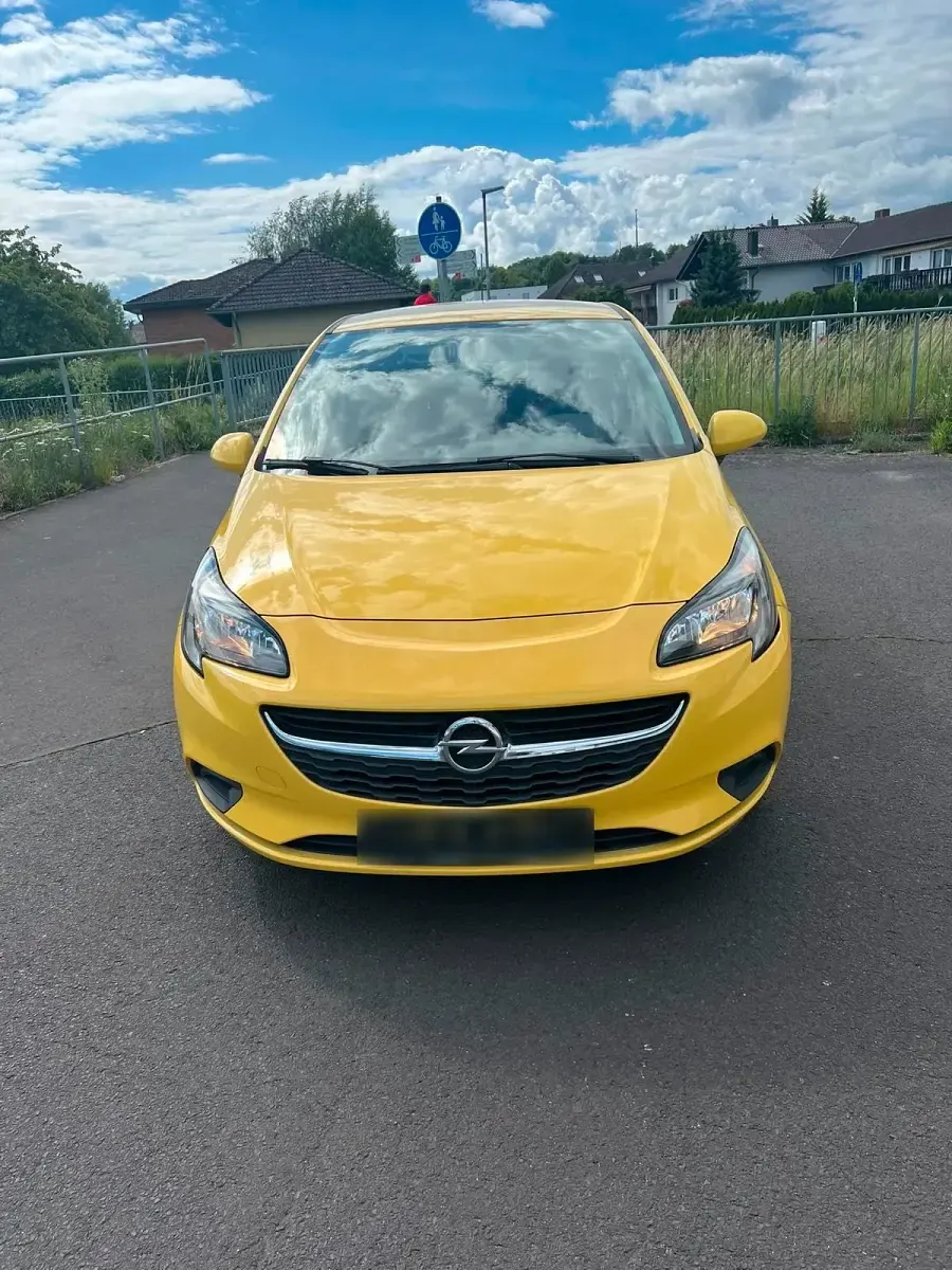 Gebraucht Opel Corsa 69 PS (50 kW) 2016 Gelb Kleinwagen