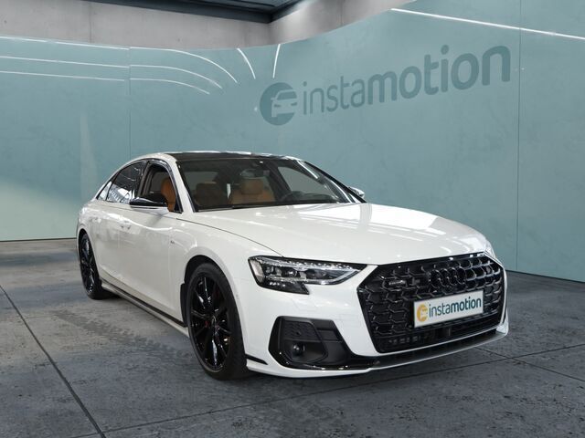 Weiß Gebraucht 2024 Audi A8 Ambiente Limousine | 114.943 € - Bild 1/2