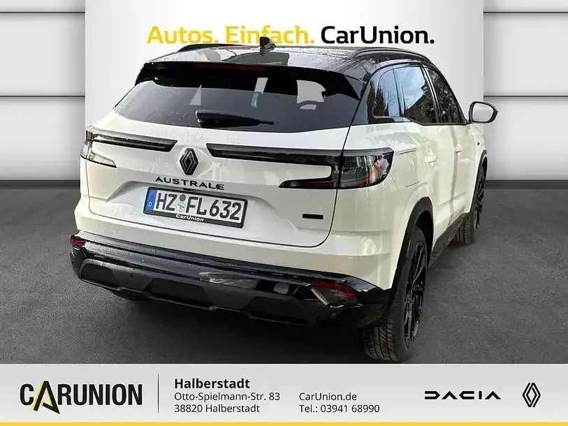 Gebraucht Renault Austral Techno 200 PS (147 kW) 2025 Perlmuttweiß metallic, black pearlschwarz metall SUV