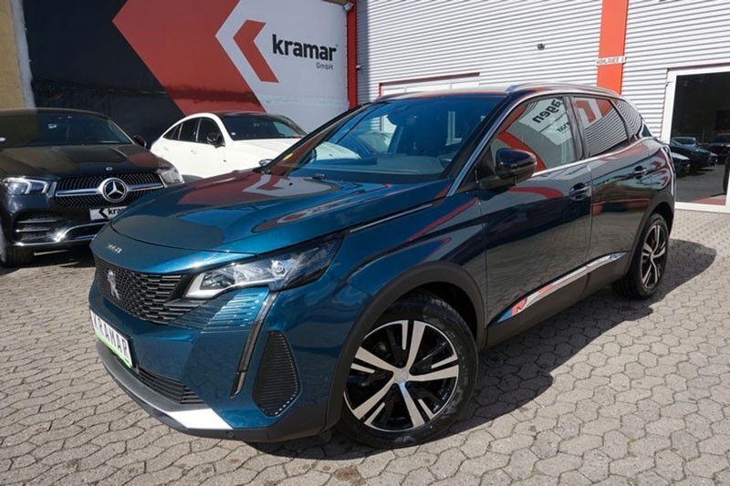 Blau Gebraucht 2021 Peugeot 3008 GT SUV | 21.490 € (Fairer Preis) - Bild 1/4