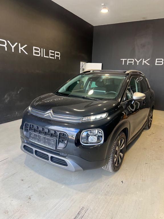 Schwarz Gebraucht 2020 Citroën C3 Aircross Shine SUV | 10.500 € (Superpreis) - Bild 1/4