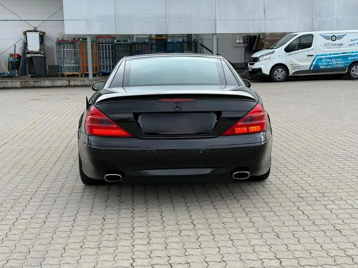 Gebraucht Mercedes SL350 245 PS (180 kW) 2003 Schwarz Cabrio