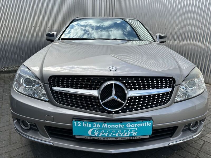 Silber Gebraucht 2008 Mercedes C200 Limousine | 6.490 € (Fairer Preis) - Bild 1/4