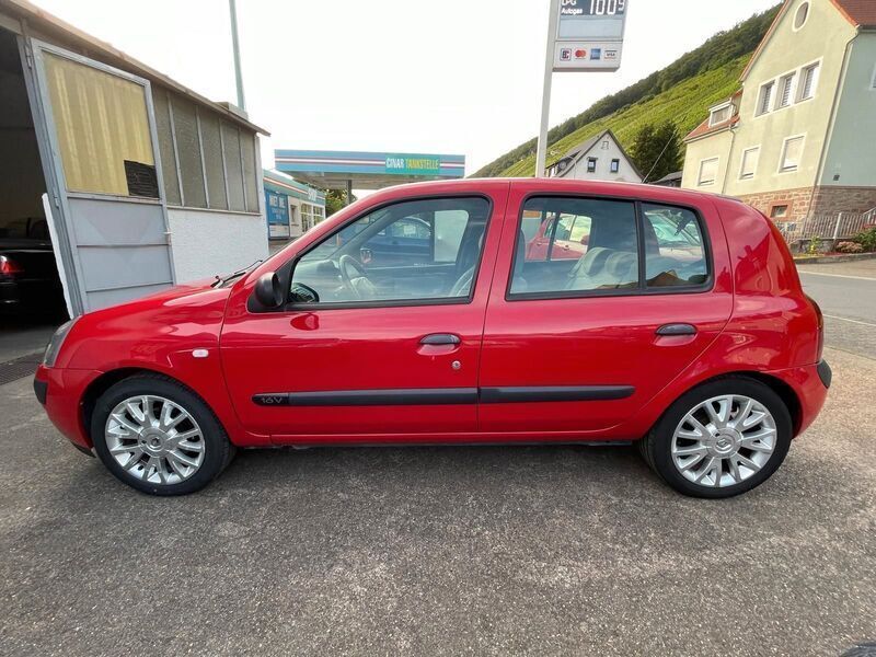 Gebraucht Renault Clio II Campus 75 PS (55 kW) 2006 Rot Limousine