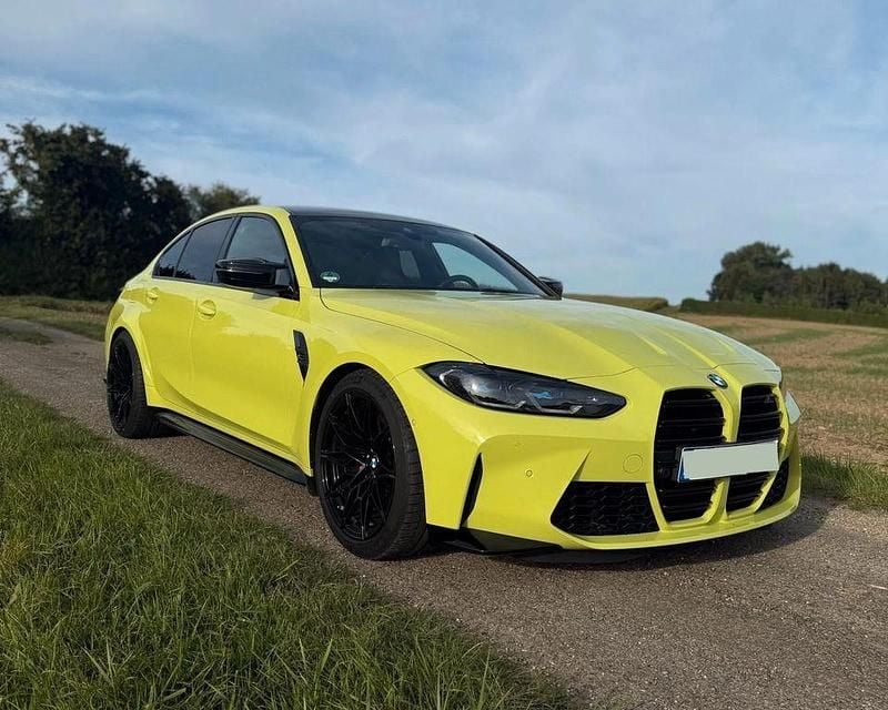 Gelb Gebraucht 2023 BMW M3 Competition Edition Limousine | 79.600 € (Superpreis) - Bild 1/4