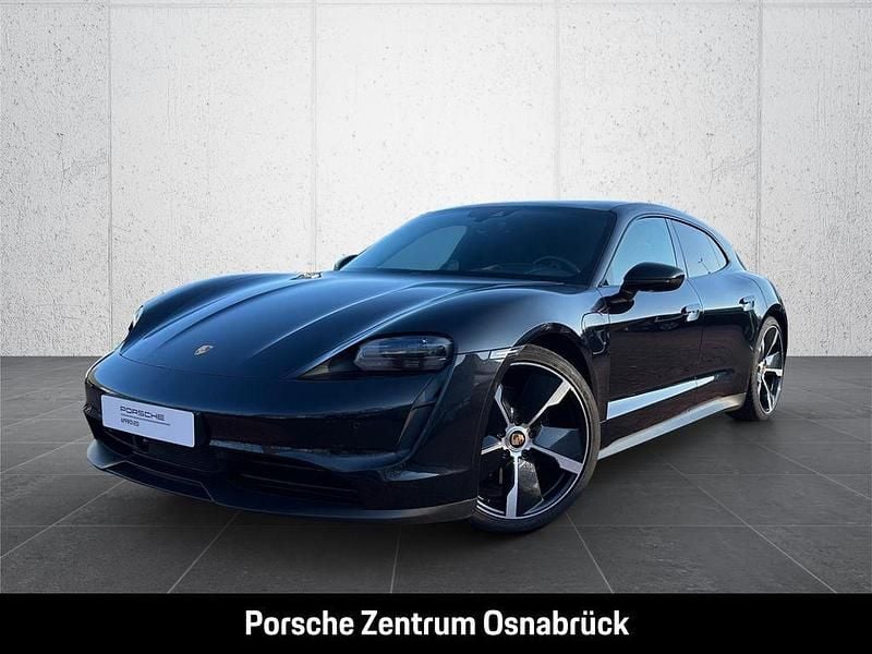Schwarz Gebraucht 2022 Porsche Taycan Sport Turismo Limousine | 61.900 € (Fairer Preis) - Bild 1/4