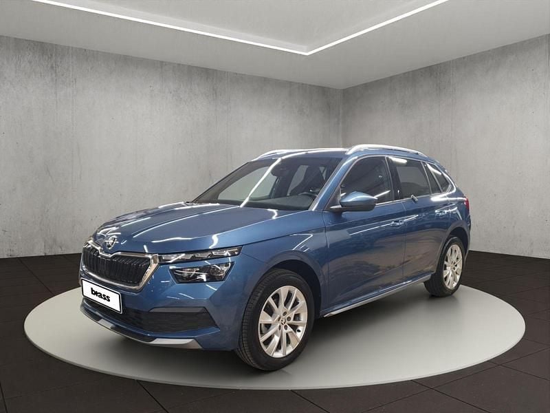 Titanblau metallic Gebraucht 2021 Skoda Kamiq Style SUV | 18.950 € (Guter Preis) - Bild 1/4