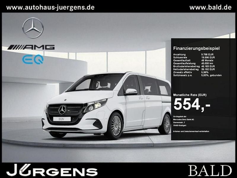 Arktikweiss Gebraucht 2024 Mercedes EQV300 Van / Kleinbus | 48.990 € (Superpreis) - Bild 1/4