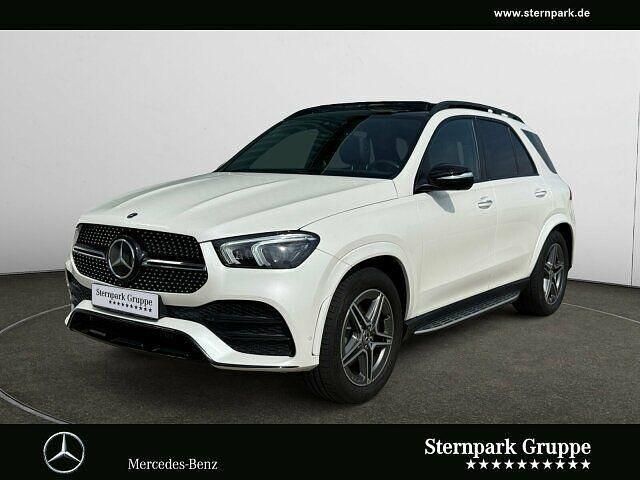Designo diamantweiß bright Gebraucht 2021 Mercedes GLE400 AMG SUV | 69.990 € (Teuer) - Bild 1/4