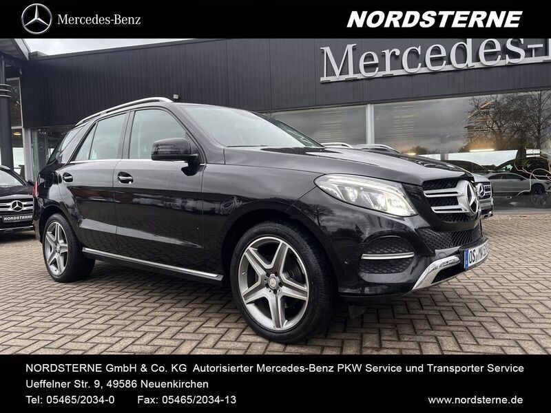 Schwarz Gebraucht 2016 Mercedes GLE250 AMG SUV | 27.888 € (Etwas zu teuer) - Bild 1/4