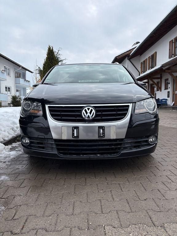 Gebraucht VW Touran Freestyle 140 PS (102 kW) 2009 Schwarz Van / Kleinbus