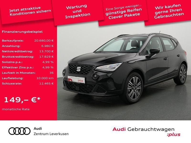 Schwarz Gebraucht 2025 Seat Arona Style SUV | 20.680 € (Guter Preis) - Bild 1/4