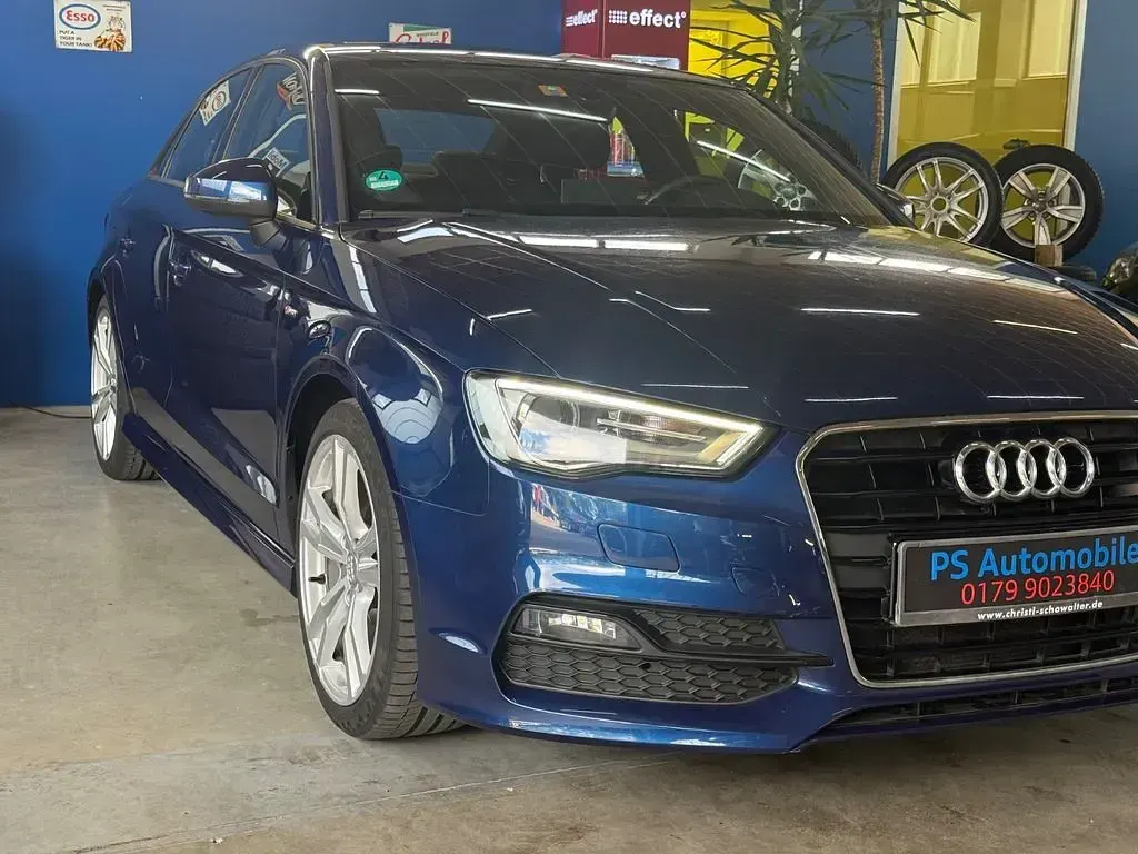 Gebraucht Audi A3 S-Line 150 PS (110 kW) 2016 Blau Limousine