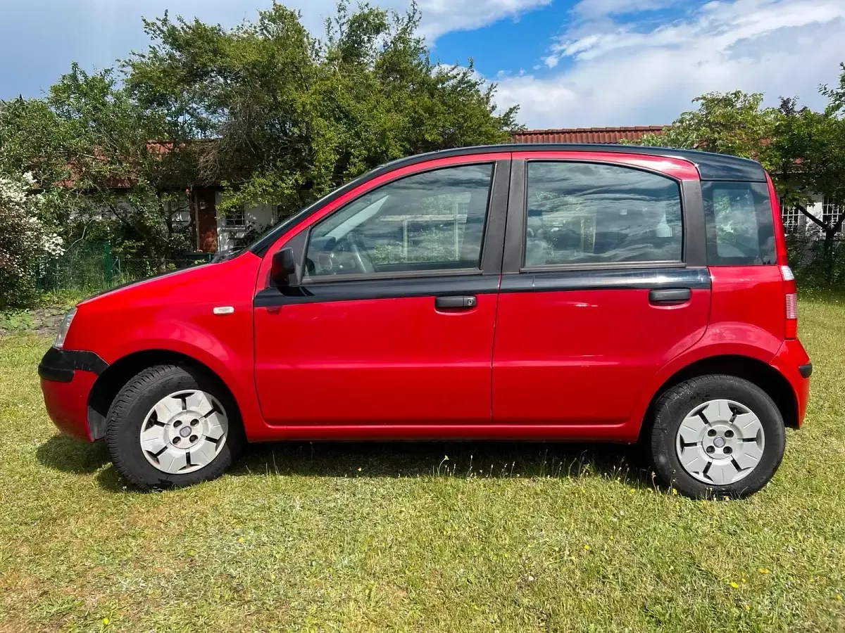 Gebraucht Fiat Panda 55 PS (40 kW) 2009 Rot Kleinwagen