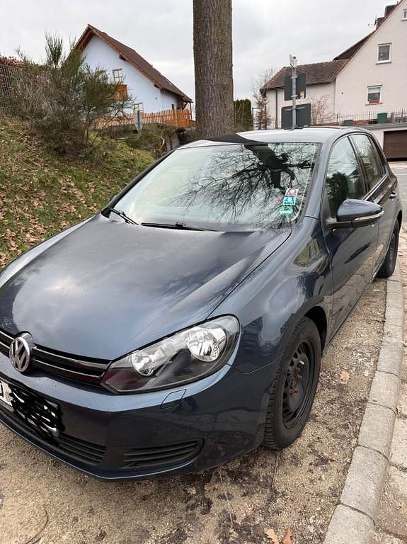 Gebraucht VW Golf VI Trendline 80 PS (58 kW) 2008 Blau Kleinwagen