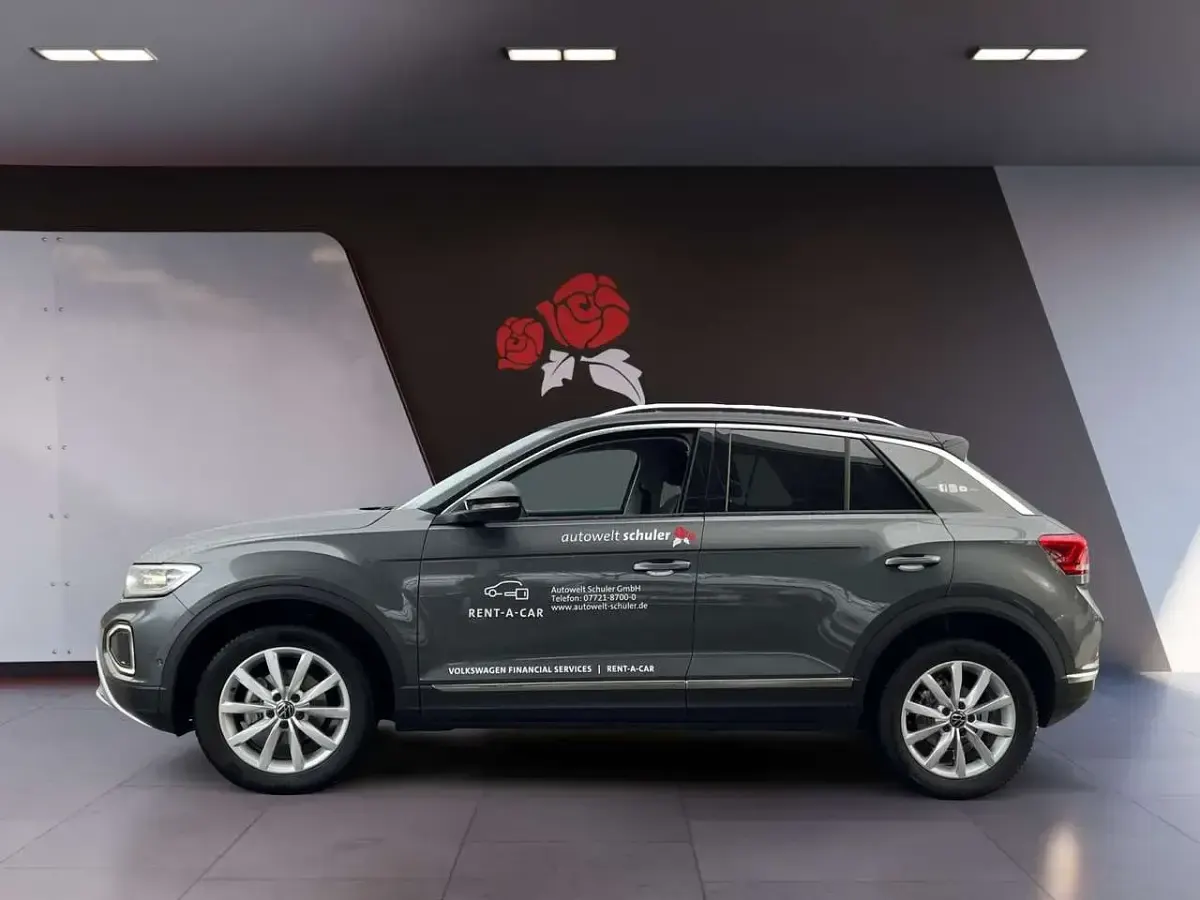 Gebraucht VW T-Roc Style 150 PS (110 kW) 2025 Indiumgrau metallic SUV