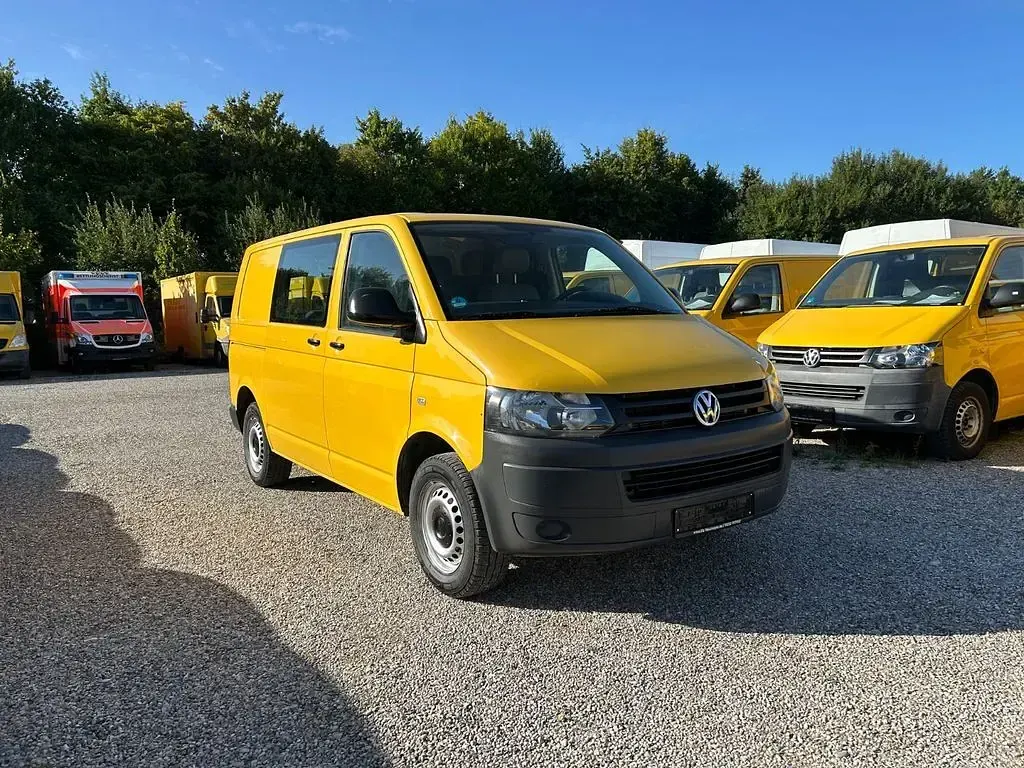 Second-hand VW Transporter 84 CP (61 kW) 2013 Galben Van